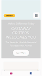 Mobile Screenshot of castawaycritters.org